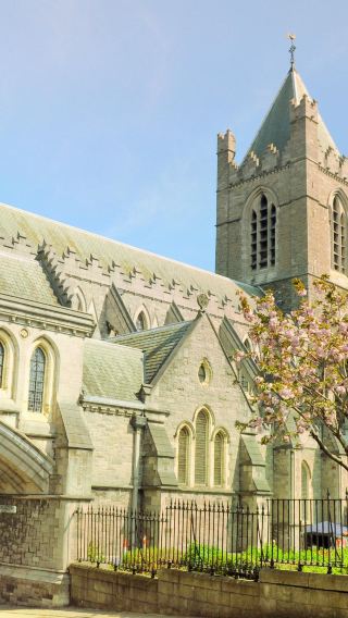 Trinity College Library + The Spire + Christ Church Cathedral