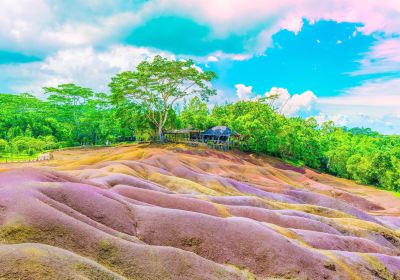 Seven Coloured Earth in Chamarel