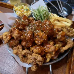 ไก่ทอดเกาหลี (치킨)