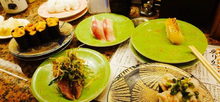 Sushi-Go-Round (Kaitensushi) Nemuro Hanamaru Nango