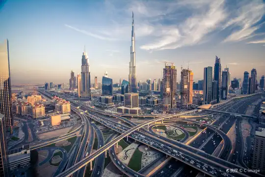 鄰近哈利法塔的酒店