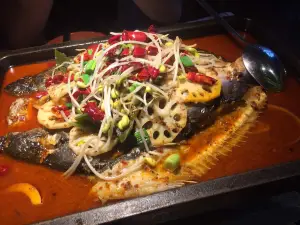 探鱼·鲜青椒爽麻烤鱼(万泰汇店)