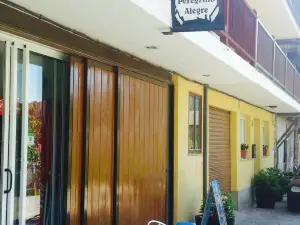 La parada del peregrino alegre