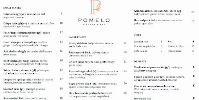 Pomelo Kitchen & Bar