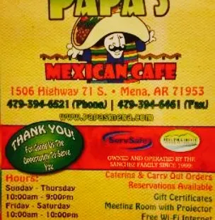 Papa's Mexican Cafe