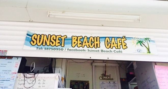 sunset beach Café