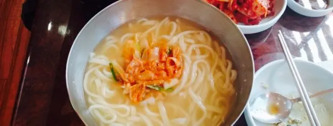 Tongil Noodles Soup