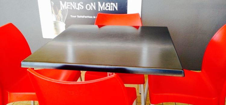 Menus on Main