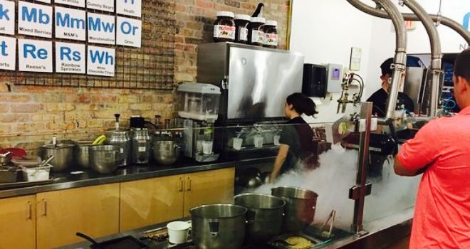 Nitrogen Ice Cream Factory