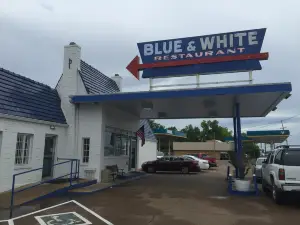 Blue & White