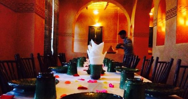 Restaurant de hotel Kasbah Ennakb