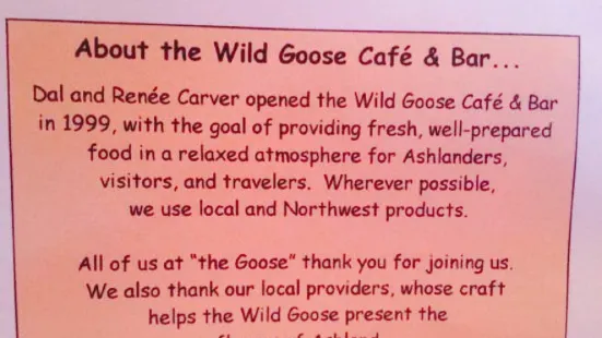 Wild Goose Cafe & Bar