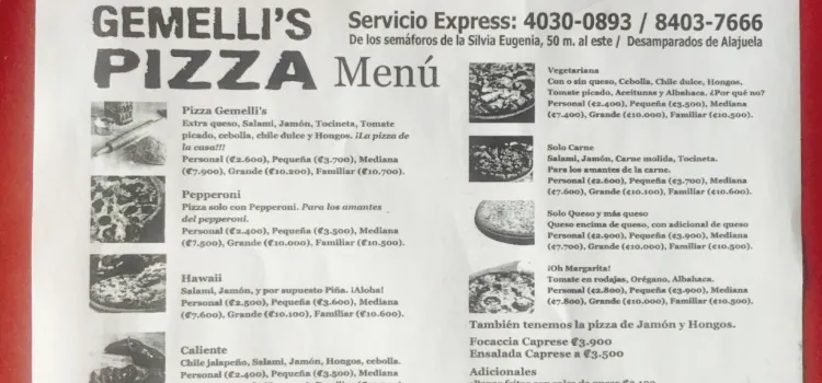 Gemelli's Pizza