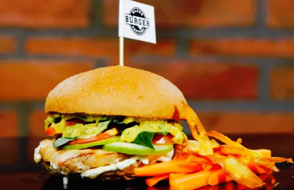 Black burger factory