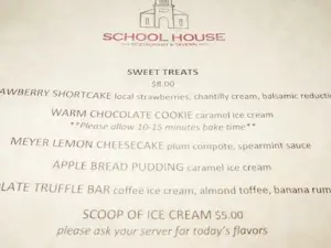 School House Restaurant & Tavern