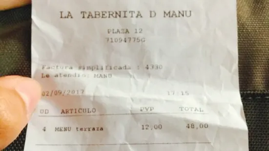 Tabernita de Manu