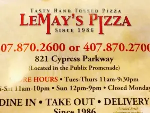 Lemay's Pizza Subs & Calzones