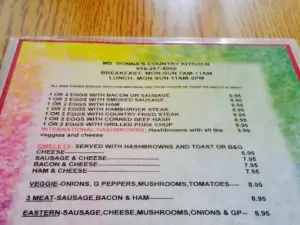 Ms. Donna's Country Kitchen