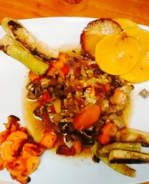 Manzano a las Brasas