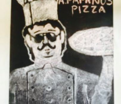A Papano's Pizza