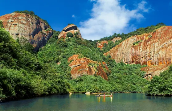 漢仙岩風景名勝區門票＋漢仙湖十裡畫廊景區遊船票+景區交通車+觀光車成人