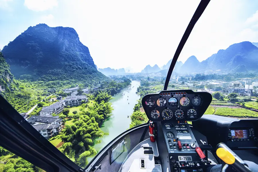 Yangshuo Helicopter Ride