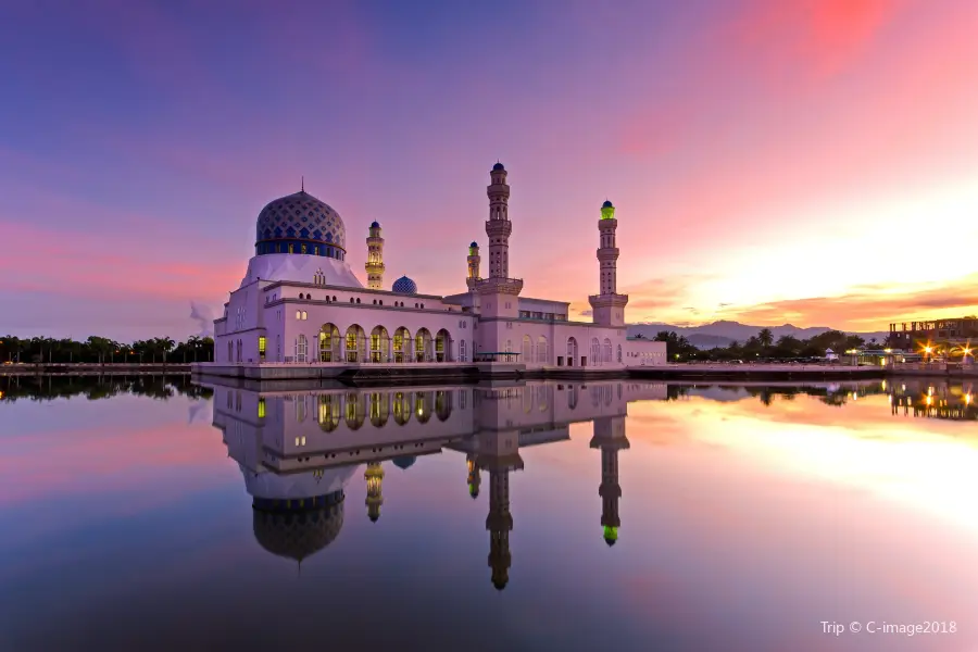 Mosquée de la ville de Kota Kinabalu