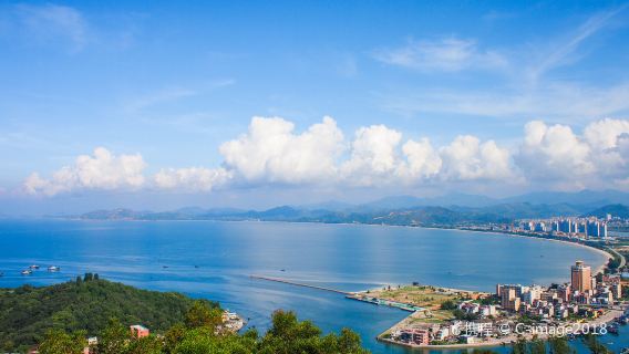 Huizhou Departure: Shuangyue Bay + Turtle National Reserve Areas + Cliff Sunrise Dining Bar One-Day Private Tour