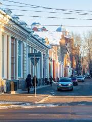 street Karl Marx in Irkutsk