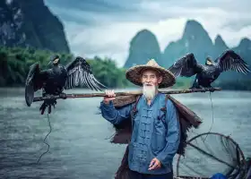 Bamboo Rafting on the Li River in Xingping