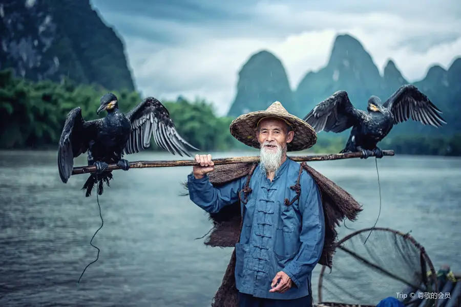 Bamboo Rafting on the Li River in Xingping