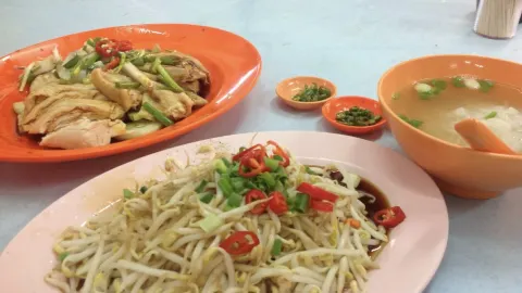 Lou Wong Bean Sprout Chicken in Ipoh