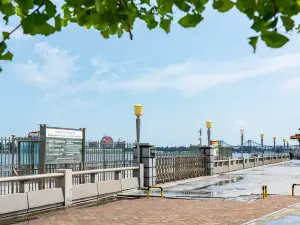 DPRK Border at Dandong