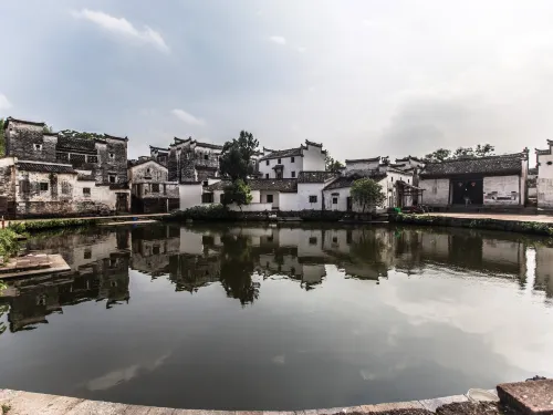 Visit The Zhuge Bagua Village Along The Bluestone Slabs