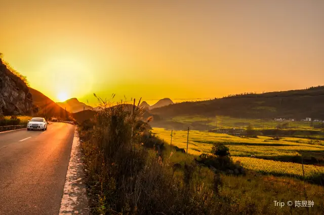 Sunsets in Luoping