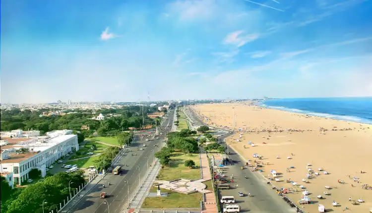 Hotels near Marina Beach