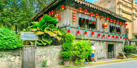 雅普圣地亚哥老房子