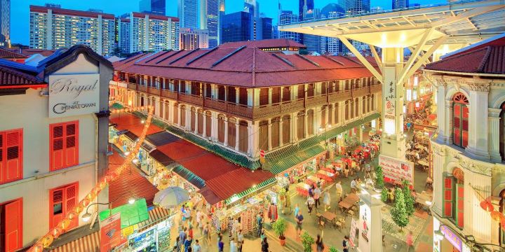 Chinatown di Singapore