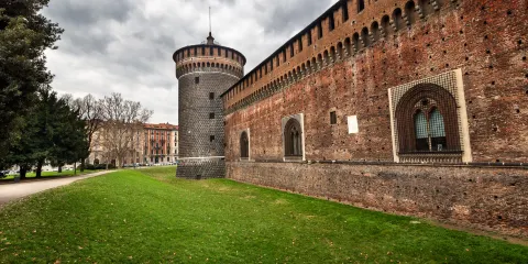 埃馬努埃萊二世拱廊+米蘭大教堂+Leonardo3博物館