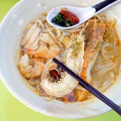 Famous Sungei Road Trishaw Laksa 여행 사진