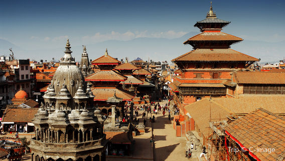 Place Durbar à Katmandou