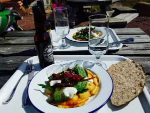 Restaurang Lissäng på Smidgården i Fryksås