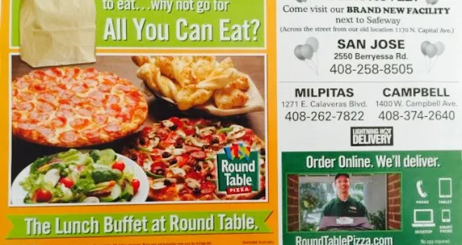 Round Table Pizza Restaurants