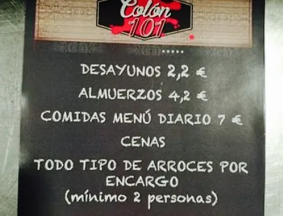 Resto Bar Colón 101