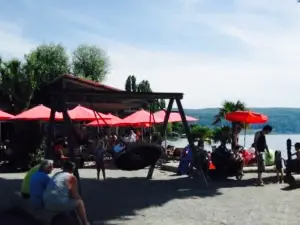 Uferrestaurant am Campingplatz Sandseele