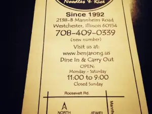 Benjarong Thai Restaurant