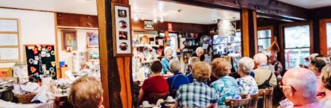 Lavender Hue Tea Room