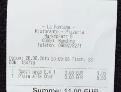 Pizzeria La Fontana