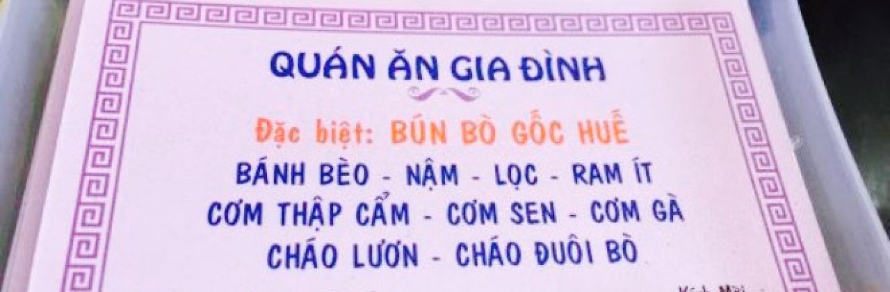 Quan An Gia Dinh
