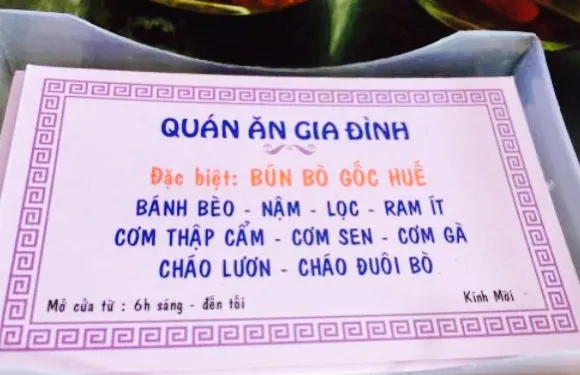Quan An Gia Dinh